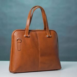 Brown Leather Everyday Handbag