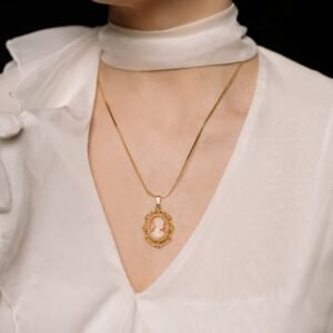 Gold Pendant Necklace — Elegant