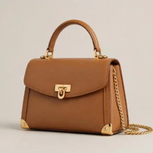 Tan Leather Handbag