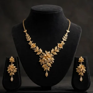 Gold-Plated Necklace Set